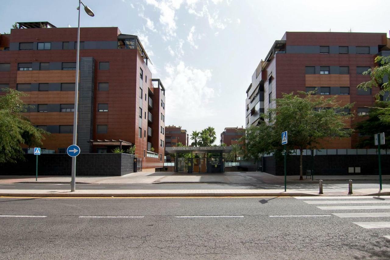 Apartamento Forum-Ciencias Con Piscina, Gym & Parking Granada Exteriör bild