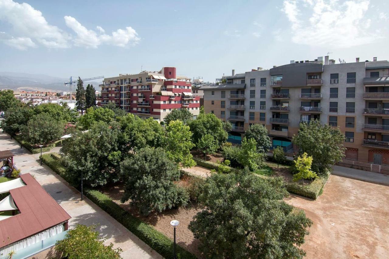 Apartamento Forum-Ciencias Con Piscina, Gym & Parking Granada Exteriör bild