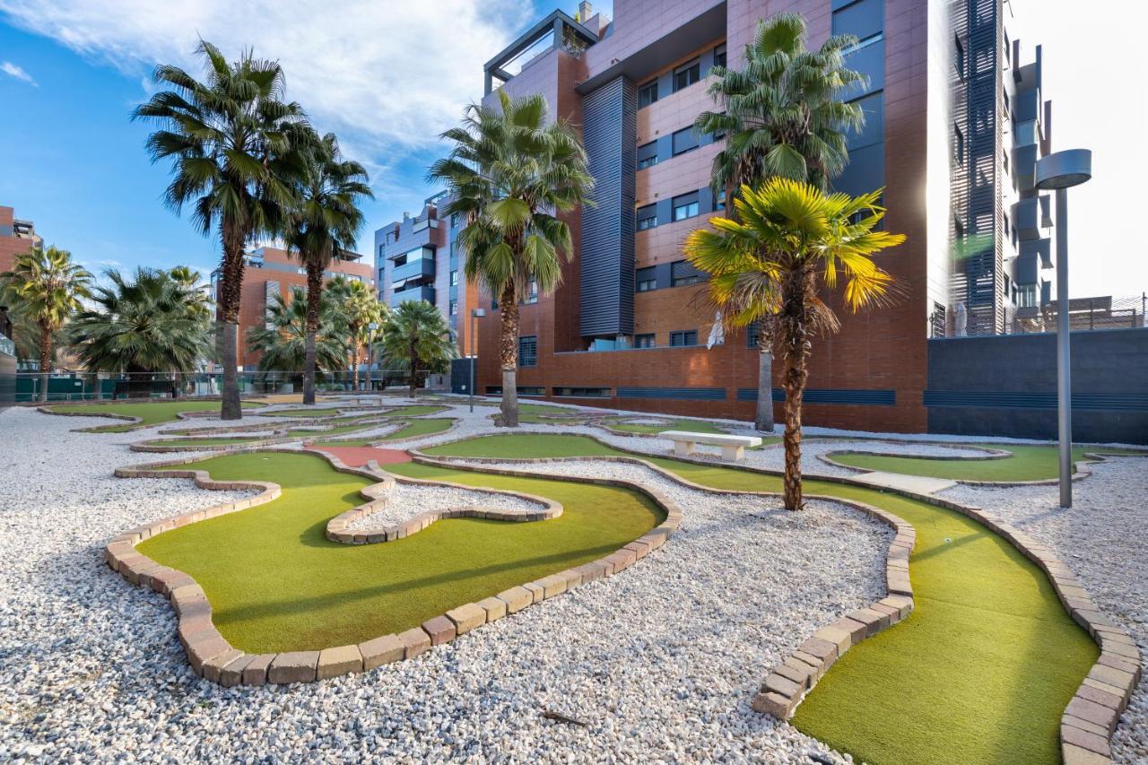 Apartamento Forum-Ciencias Con Piscina, Gym & Parking Granada Exteriör bild
